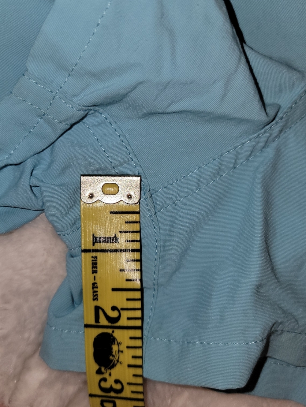 Patagonia Light Blue Women's Athletic Elastic-Waist Shorts - Picture 9 of 9